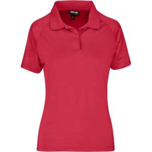 Ladies Santorini Golf Shirt – Red