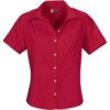 Ladies Short Sleeve Aspen Shirt – Red