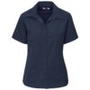 Ladies Short Sleeve Cotton Twill Moderna Shirt
