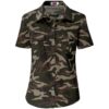 Ladies Short Sleeve Wildstone Shirt – Camouflage