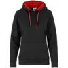 Ladies Solo Hooded Sweater – Red