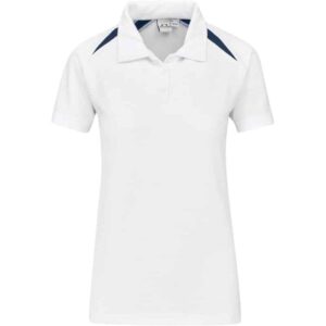 Ladies Splice Golf Shirt – White