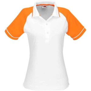 Ladies Sydney Golf Shirt – Orange