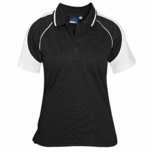 Ladies Toronto Golf Shirt – Black