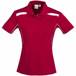 Ladies United Golf Shirt – Red