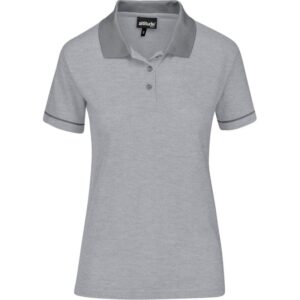 Ladies Verge Golf Shirt – Light Grey
