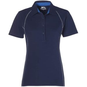 Ladies Victory Golf Shirt – Navy