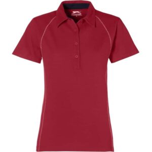 Ladies Victory Golf Shirt – Red