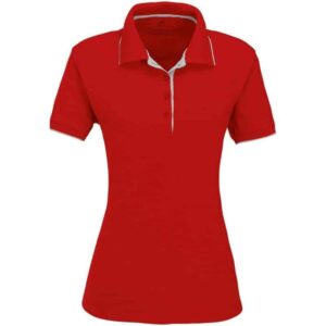 Ladies Wentworth Golf Shirt – Red