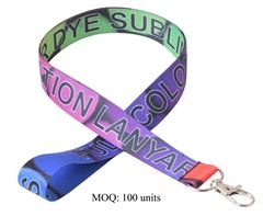 Lanyard Double Side Sub With Lobsterring