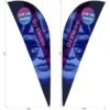 Legend 3m Sublimated Sharkfin Double -Sided Flying Banner Skin (Excludes Hardware)