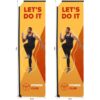 Legend 3m Sublimated Telescopic Flying Banner Skin – Set of 2 (Excludes Hardware)