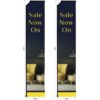Legend 4m Sublimated Telescopic Flying Banner Skin – Set of 2 (Excludes Hardware)