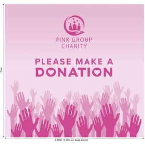 Legend Curved Banner Wall Skin with Wings 2.32m – 2.25m (Excludes Hardware)