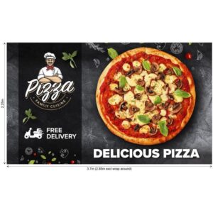 Legend Curved Banner Wall Skin with Wings 3.70m – 2.25m (Excludes Hardware)