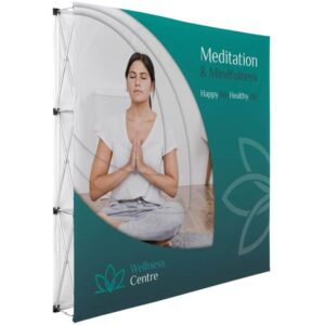 Legend Double -Sided Straight Banner Wall 2.25m – 2.25m