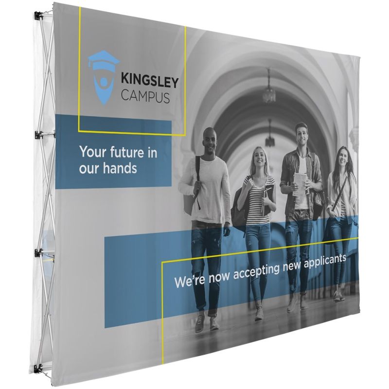 Legend Double -Sided Straight Banner Wall 3m – 2.25m