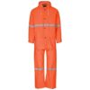 Light Duty Tornado Hi-Viz Reflective Rubberised Rainsuit – Orange