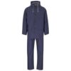 Light Hurricane Rubberised Polyester/PVC Rainsuit – Navy