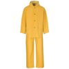Light Hurricane Rubberised Polyester/PVC Rainsuit – Yellow