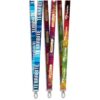 Lobster Clip Double -Sided Sublimation Satin Lanyard