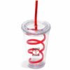 Malibu Tumbler – Twisty Straw Tumbler