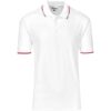 Mens Ash Golf Shirt – White