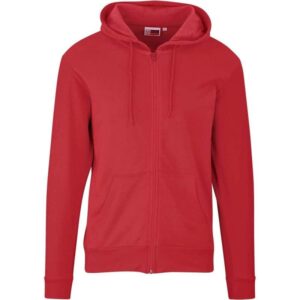 Mens Bravo Hooded Sweater – Red