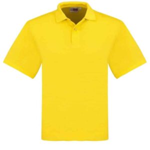 Mens Elemental Golf Shirt – Yellow