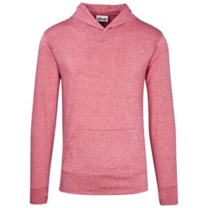 Mens Fitness Lightweight Hooded Sweater – Red