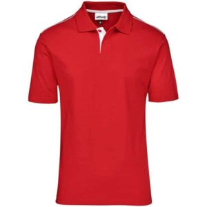 Mens Galway Golf Shirt – Red