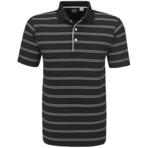Mens Hawthorne Golf Shirt – Black