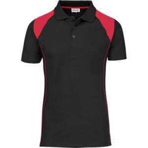 Mens Infinity Golf Shirt – Black