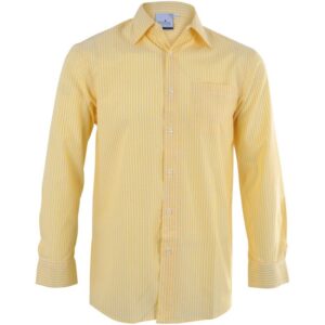 Mens Long Sleeve Drew Shirt – Yellow
