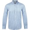 Mens Long Sleeve Edinburgh Shirt – Blue