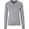 Mens Long Sleeve Peru V-Neck Jersey – Grey