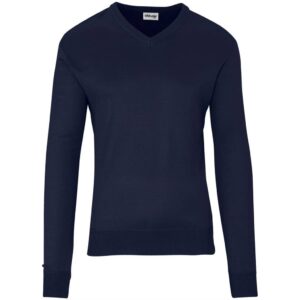 Mens Long Sleeve Peru V-Neck Jersey – Navy