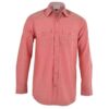 Mens Long Sleeve Ruben Shirt – Red