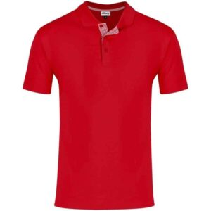 Mens New York Golf Shirt – Red