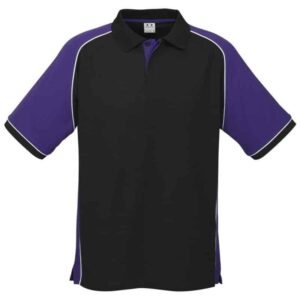 Mens Nitro Golf Shirt – Purple
