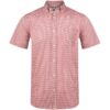 Mens Short Sleeve Edinburgh Shirt – Red