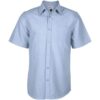 Mens Short Sleeve Oxford Shirt – Light Blue