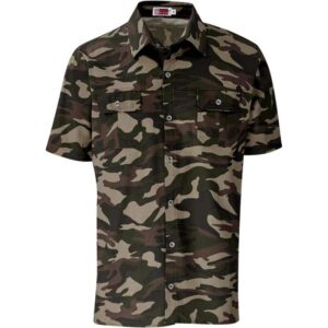 Mens Short Sleeve Wildstone Shirt – Camouflage