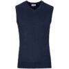 Mens Sleeveless Peru V-Neck Jersey – Navy