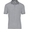 Mens Verge Golf Shirt – Light Grey