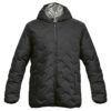 Mock-Quilt Hooded Puffer Mens