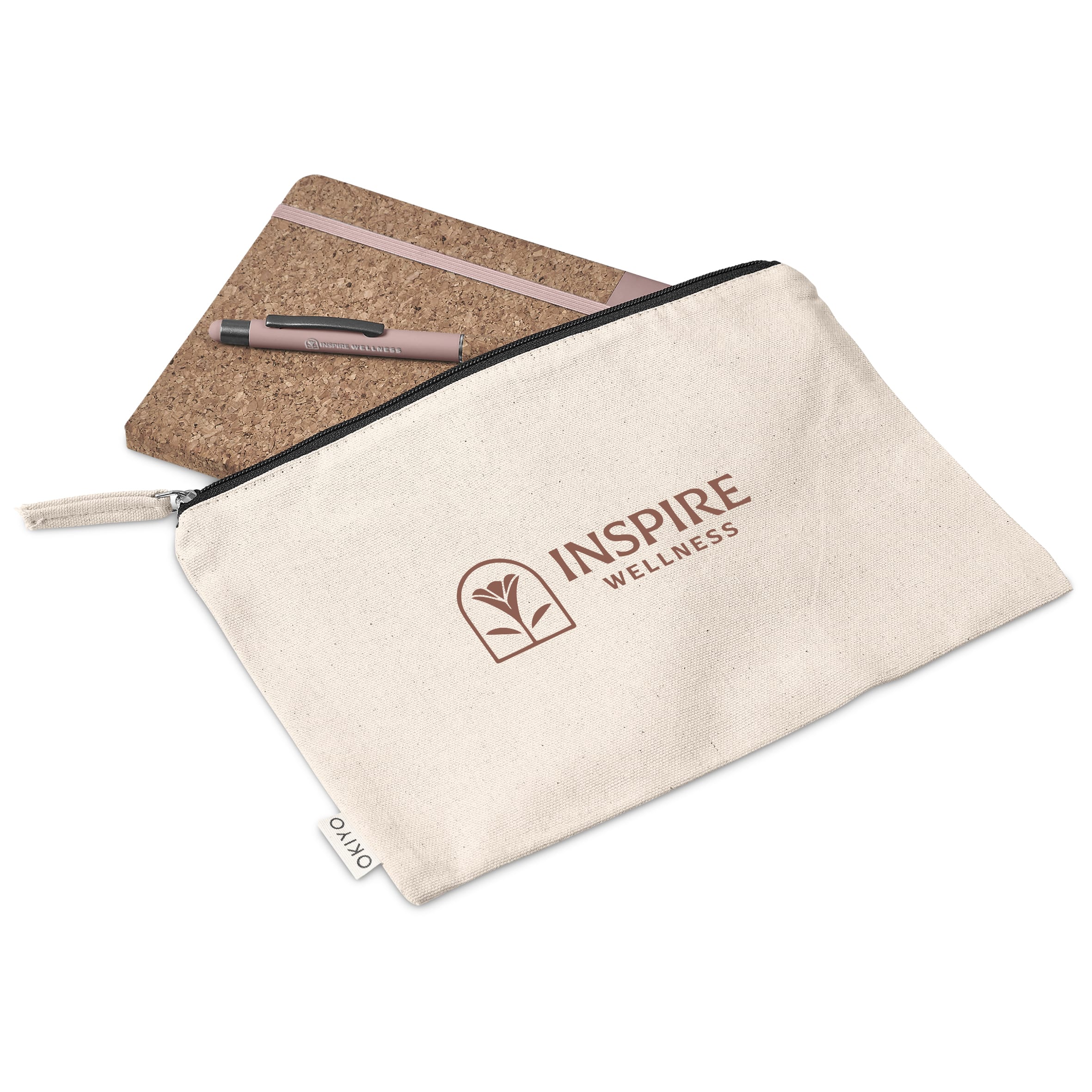 Okiyo Denki Cork Notebook & Pen Set