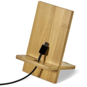 Okiyo Ekslens Bamboo Phone Stand