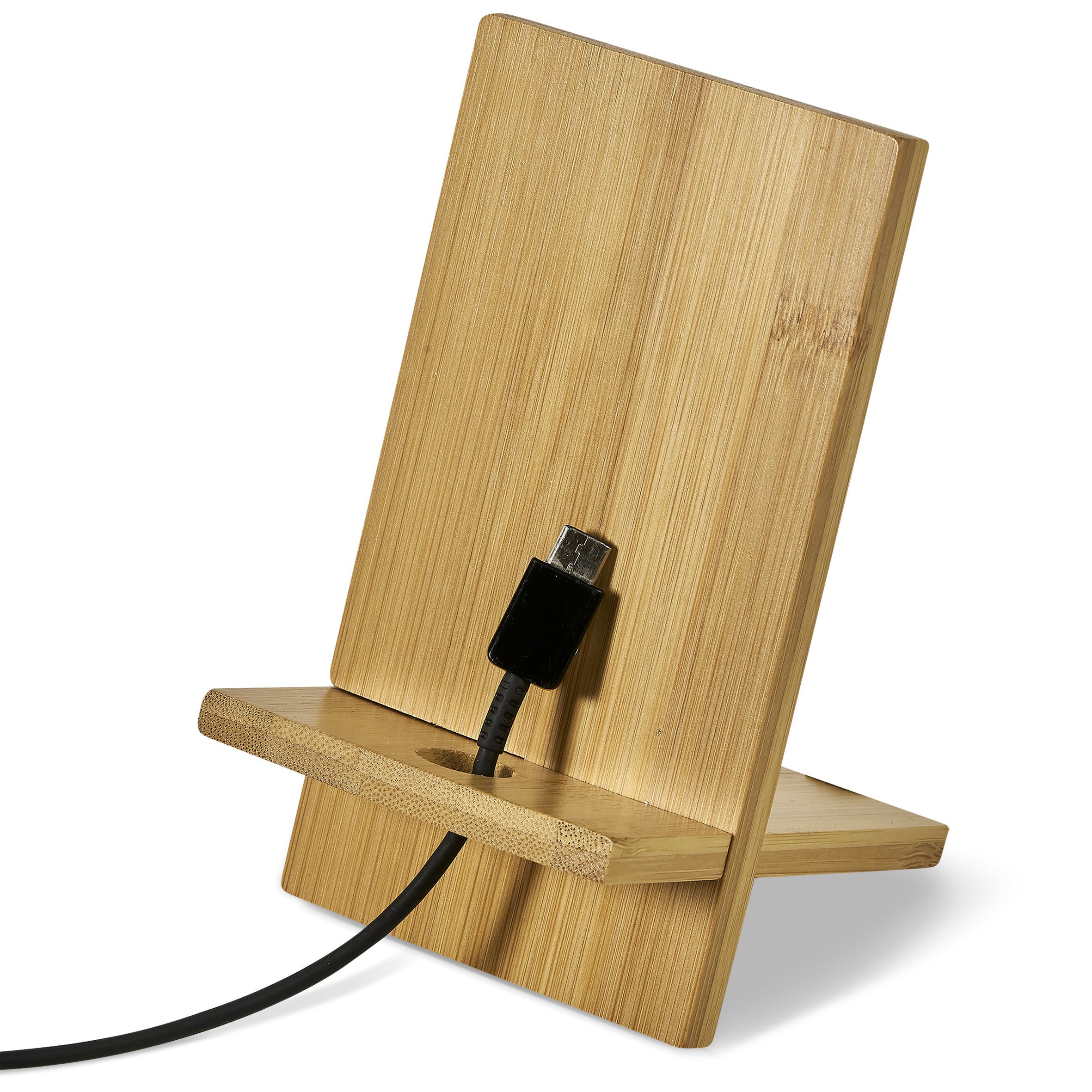 Okiyo Ekslens Bamboo Phone Stand