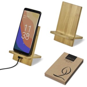 Okiyo Ekslens Bamboo Phone Stand